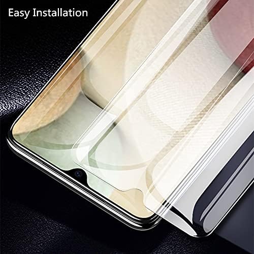 [3-Pack ] Screen Protector for Samsung Galaxy A12 / A13 4G / A02s, Totill [Case Friendly] Tempered Glass Film 99.99% HD Clarity [Easy Installation], Shockproof Scratchproof For A32 Screen Protector