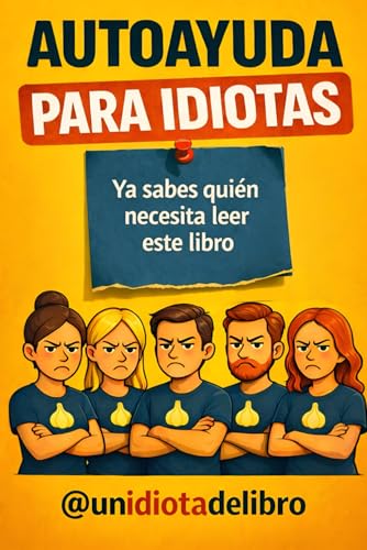 AUTOAYUDA, PARA IDIOTAS: Porque solo con ver esta portada ya sabes quién necesita leer este libro (LIBROS PARA IDIOTAS) AUTOAYUDA, PARA IDIOTAS: Porque solo con ver esta portada ya sabes quién necesita leer este libro (LIBROS PARA IDIOTAS)