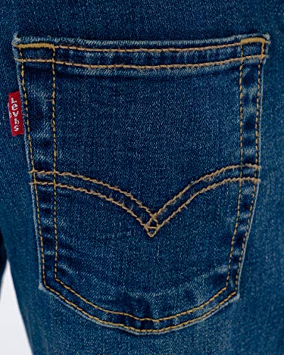 Levi's Jeans 511 Slim Fit para meninos, Evans Blue, 14