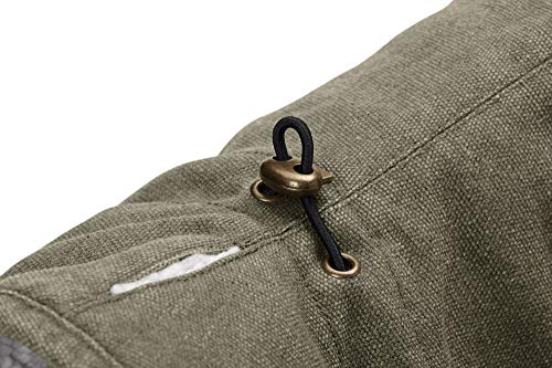 HUNTER UPPSALA TREND Hundemantel, Parker, mit Baumwolle, gefüttert, 25, khaki