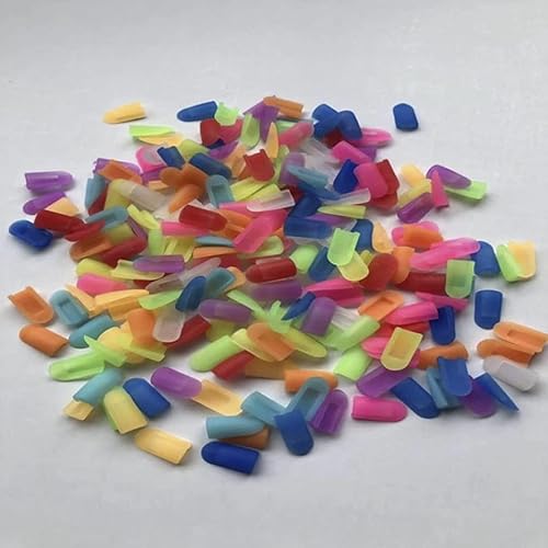 Miniatura 1 de 99 Iluminación 200 piezas de silicona led neón Flex extremo de tapa accesorios 0236in para 0236 x 0472in LED neón uso de la barra decoración de