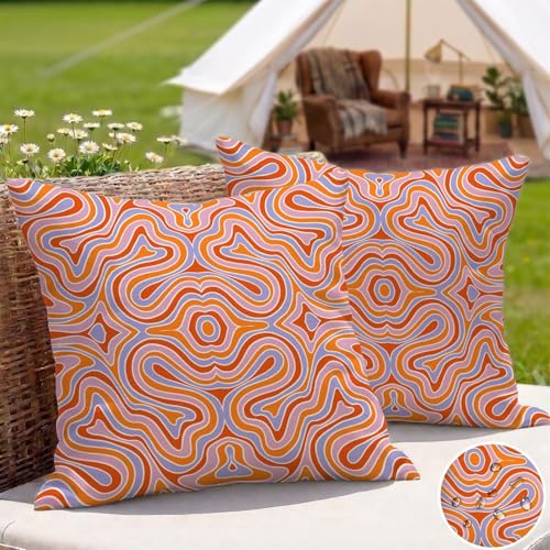 �N�b�V�����J�o�[���ۓI�Ȗh�� ���O 2���Z�b�g 50x50 cm ���l�� ���ʈ�� ���� ���O�p �N�b�V���� �P�[�X ���� �O ���p �A�E�g�h�A �L�����v �x�����_ �� �e���X �\�t�@�[�p (�I�����W�F) 3Z-50