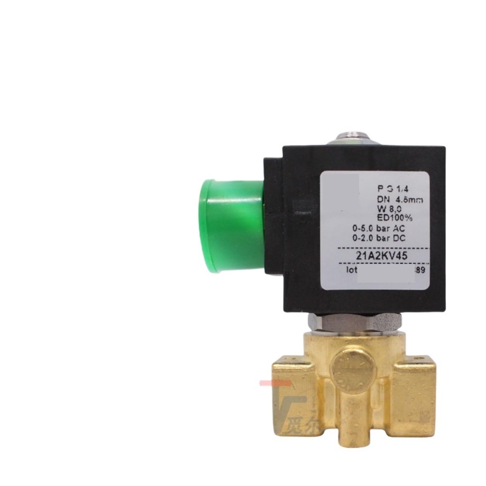 Électrovanne normalement fermée 21a2kv45 pour stopper les fuites d'eau solénoïdes 24V