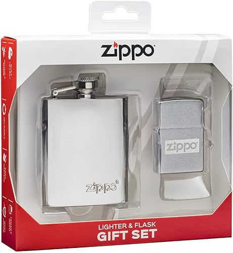 Miniatura 17 de Zippo Sets de regalo más ligeros plateado,Negro,Kit de antorcha de butano doble,Juego de regalo,Mechero y bolsa de bolsillo mate púrpura con