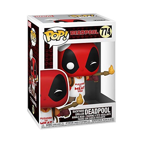 Pop Funko Marvel: Deadpool 30Th - Backyard Griller Deadpool, Multicolor, Standard #TOP1