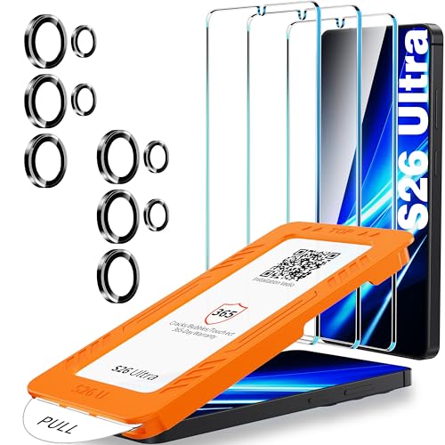 letosan 3 Pack for Samsung Galaxy S26 Ultra Screen Protector