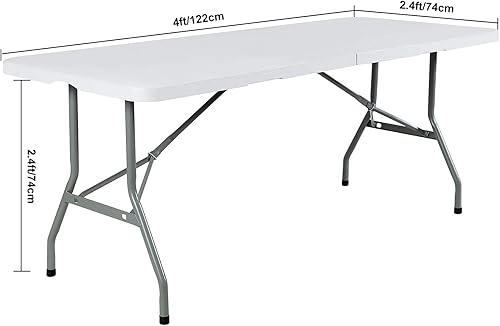 Miniatura 374 de FORLIFE Paquete de 6 manteles de elastano, de ajuste universal para mesas rectangulares de 6 pies, para patios, bodas, banquetes, fiestas