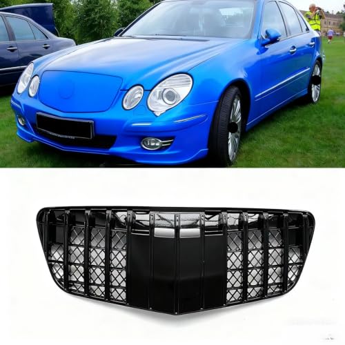 Grille de pare-chocs avant W211 argent, remplacez votre calandre usée - 4