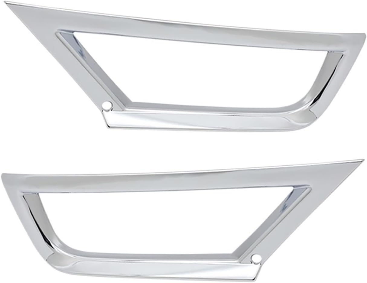 Car Front Fog Light Trim Sticker Rear Tail Lamp Strip Cover Frame Fit for VW T-ROC 2017-2020(Rear)