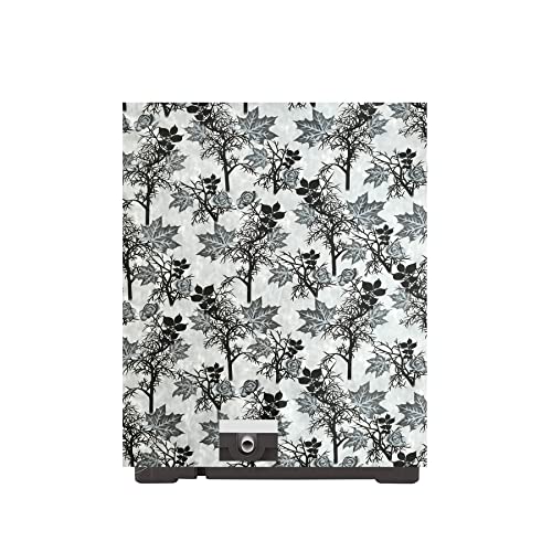 Image of Woah Washing Semi Automatic Washing Machine Cover Suitable For Kg Grey Tree Top Load Washing Machine Cover | Dustproof Durable Cover