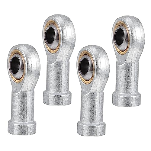 GARVALON Replace Damaged Rod Ends 4pcs Spherical Plain Bearings Thread Ball Joint for Fisheye Joints