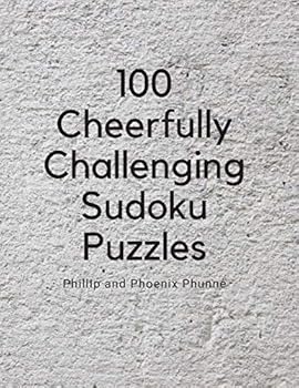 Paperback Cheerfully Challenging Sudoku Book