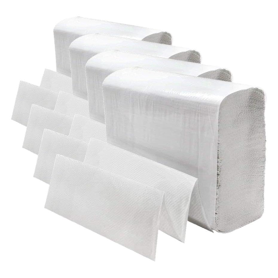 Image of Perfect Stix White MultiFold Paper Towels- 9.2 x 9.2 Sheets., 250 Count (Pack of 16)