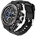 Herren Militärische Digitale Sportuhr Große Anzeige Armbanduhr 5ATM wasserdichte mit Wecker Kalender Stoppuhr Chronograph