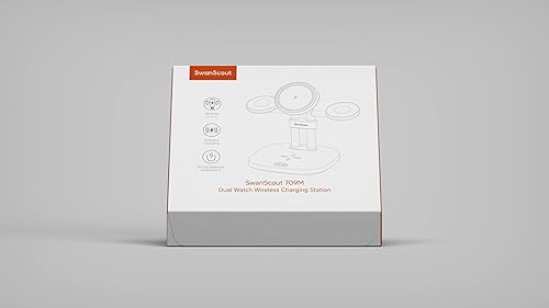 Miniatura 12 de Cargador rápido dual para Apple Watch 11, soporte de cargador inalámbrico magnético para iPhone Air17 Pro Max17 Pro17161514, estación de carga para