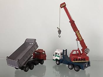 Amazon | 古い いすゞ トラック ミニカーセット ダンプカー