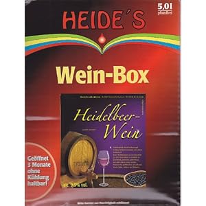Heidelbeerwein 9,5% Alc, 5 Liter