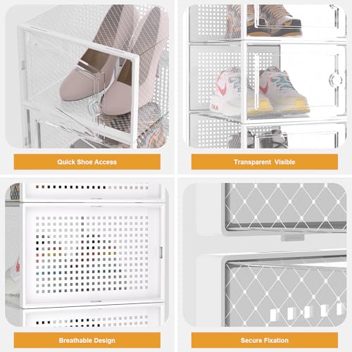 40% OFF Cajas de almacenamiento de zapatos (12 unidades) - $23.99