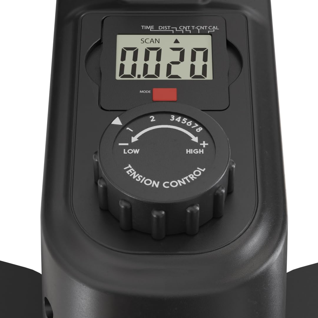VirtuFit MB400 trenażer pedałów – magnetyczny trener ruchu ramion i nóg – 8 poziomów oporu – kompaktowy i stabilny – wyświetlacz LCD – koło zamachowe 2,5 kg – rehabilitacja i senior – trener