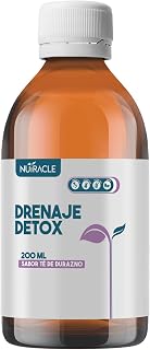 Nutracle Drenante Detox Depurativo Diurético 200 ml para diluir (20 Días) - Anticelulítico Fuerte con Abedul, Té Verde, Angélica, Hinojo, Grosella Negra, Cola de Caballo y Arándano.