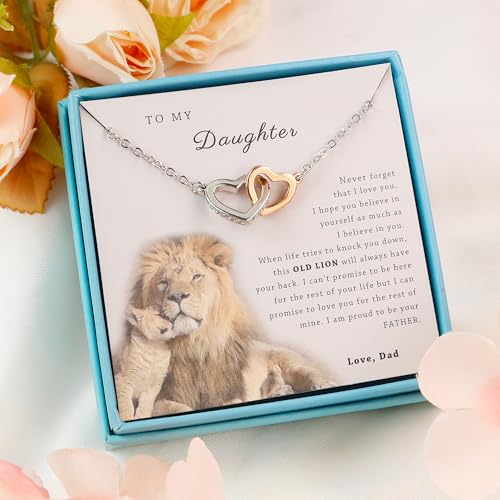 Sereney to My Daughter from Dad Mom, Father Daughter Necklace as Daughterr Gifts from Dad, Adult Daughterr Necklace from Mom3