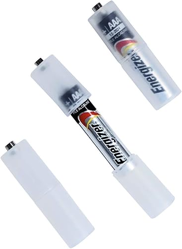 Miniatura 4 de AMX3d Soluciones de energía de bajo voltaje soportes de batería resistentes al agua - Fundas de batería 3AA con adaptadores de batería AAA - Soporte