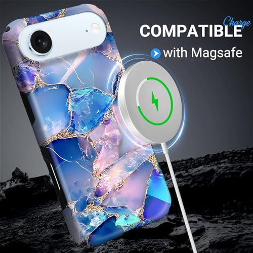 Coque iPhone 17 Air compatible MagSafe antichoc double couche silicone rigide - 5