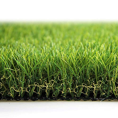 Jinxiaobei Outdoor artificial Realistic Artificial Grass Rug Pet Turf Fake Grass Perfect for Indoor and Outdoor Landscape Synthetic Turf Grass Green (Color : 40mm, Size : 1.5mX2m)