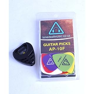Tone Deaf PH01 10 Médiators pour guitare avec range-médiator - Les Beatles, Paul McCartney, John Lennon, RIngo Starr, George Harrison Tone Deaf PH01 10 Médiators pour guitare avec range-médiator – Image 2