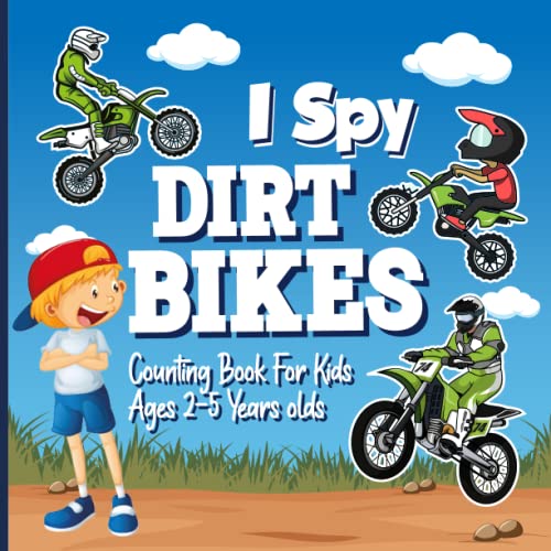 I Spy Dirt Bikes! Counting Book for