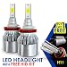 OPT7 Bullet-R 9006 HID Kit - 3X Brighter - 4X Longer Life - 2 Yr Warranty [8000K Ice Blue Xenon Light]