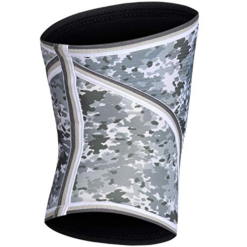 Knee Sleeves (1 Pair), 7Mm Compression Knee Braces For Squats,Weightlifting,Powerlifting,Cross Training For Men & Women (Medium) #TOP1