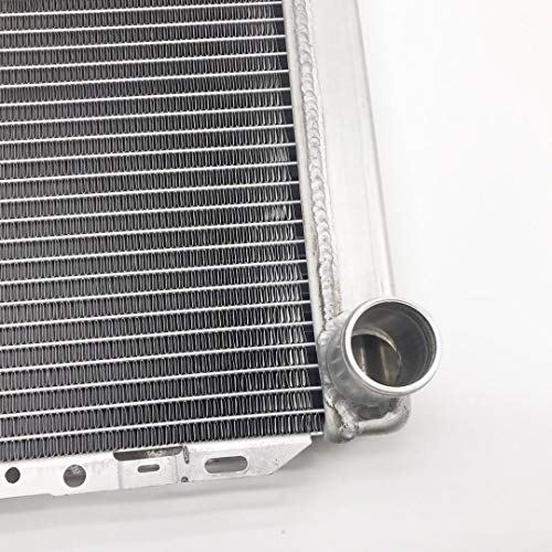 JSD G253 2 Row Single Pass Universal Aluminum 26" x 19" Racing Radiator Race Radiator Compatible with GM Chevy by JSD AUTO PARTS - Used condition - Image 5