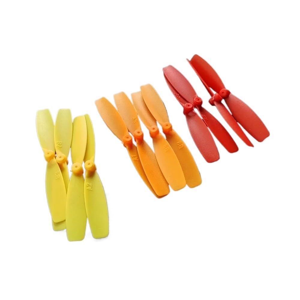 Accessoires de drone quadricoptère avec hélices 75mm à haute poussée rouge - 5