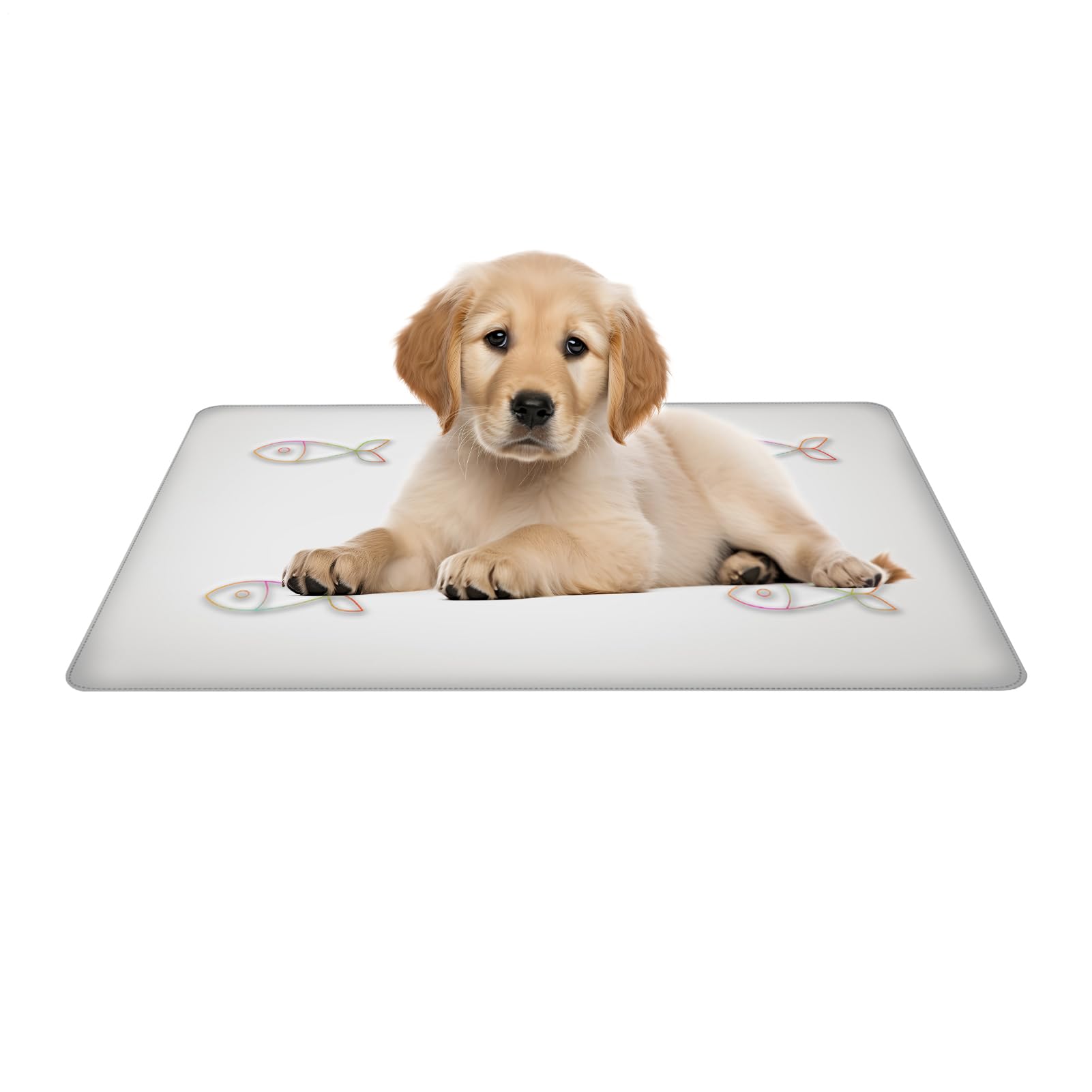 Cooling Mat for Cats | 18.9x26.77 inches Nylon Washable Dog Cooling Blanket | Comfort Portable Pressure-Relieving Soft Sleeping Area for Cat Sofa Car Seats Balcony Dormitory Lawn