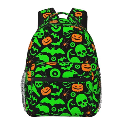 Mochila de senderismo impermeable EdWal fácil de limpiar con diseño de fantasma