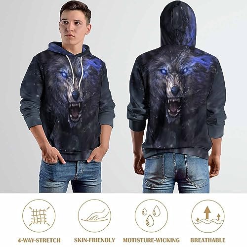 Cool Pullover Hoodie 3D Novelty Graphic Hooded Sweatshirt Hoodies for Men Women4