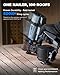 toolant Roofing Nailer, Pneumatic Roofing Nail Gun for 3/4