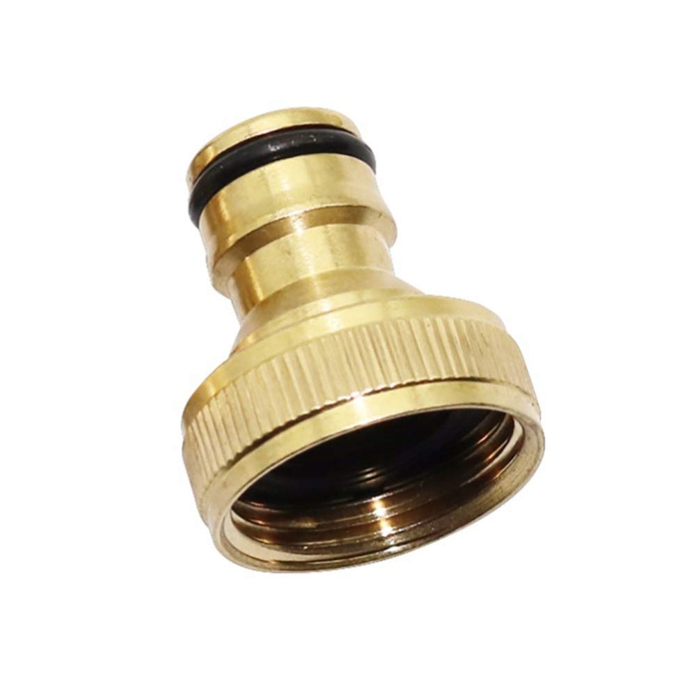 Conectores de manguera LRJSKWZC 3/4 '' Rosca hembra lavado conector estándar de la ametralladora del conector rápido conector de herramientas for la agricultura agua de 20 PC