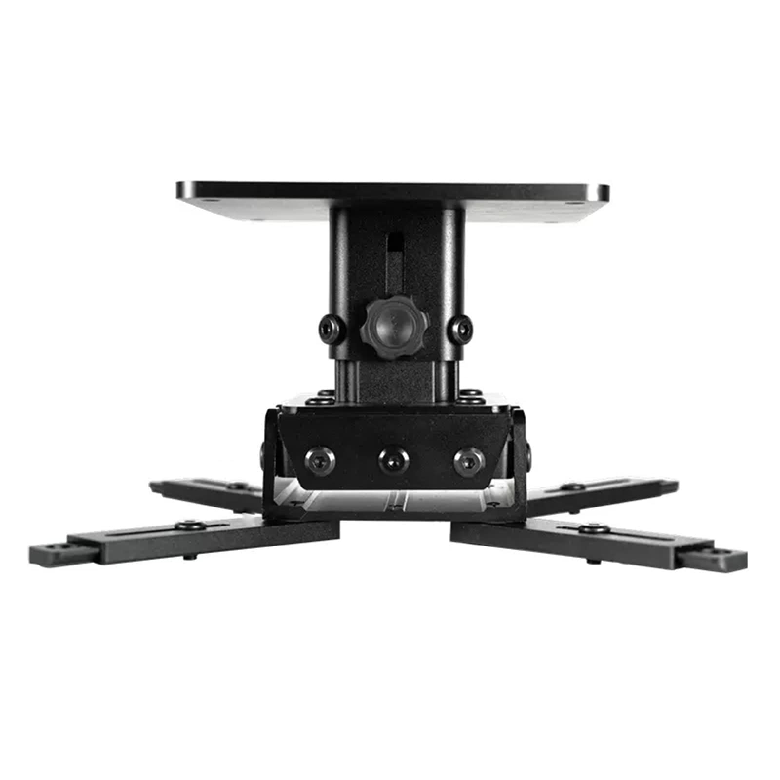 AYCDL Projector Mount Projector Lifting Bracket Wall Hanging Hanger Aluminum Alloy Hanger Projector Universal Lifting Telescopic Bracket Projector Mount Bracket Proje,Black Short Rod(hq130)