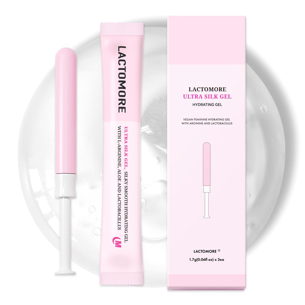 Ultra Silk Gel | Intimate Hydration Gel with Silky Smooth Texture | For Dryness Relief & Soothing Care | Deep Hydration with Aloe, Hyaluronic Acid & Probiotics (1Box x 10pcs)