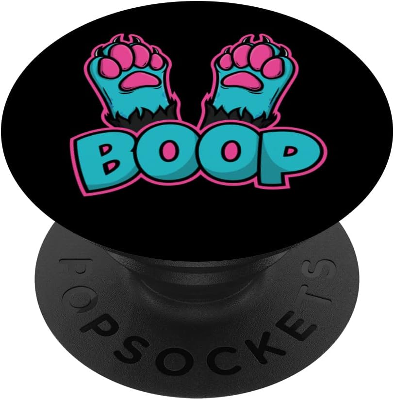 Furry Fursona Fandom Toe Beans Feet Boop PopSockets Swappable PopGrip