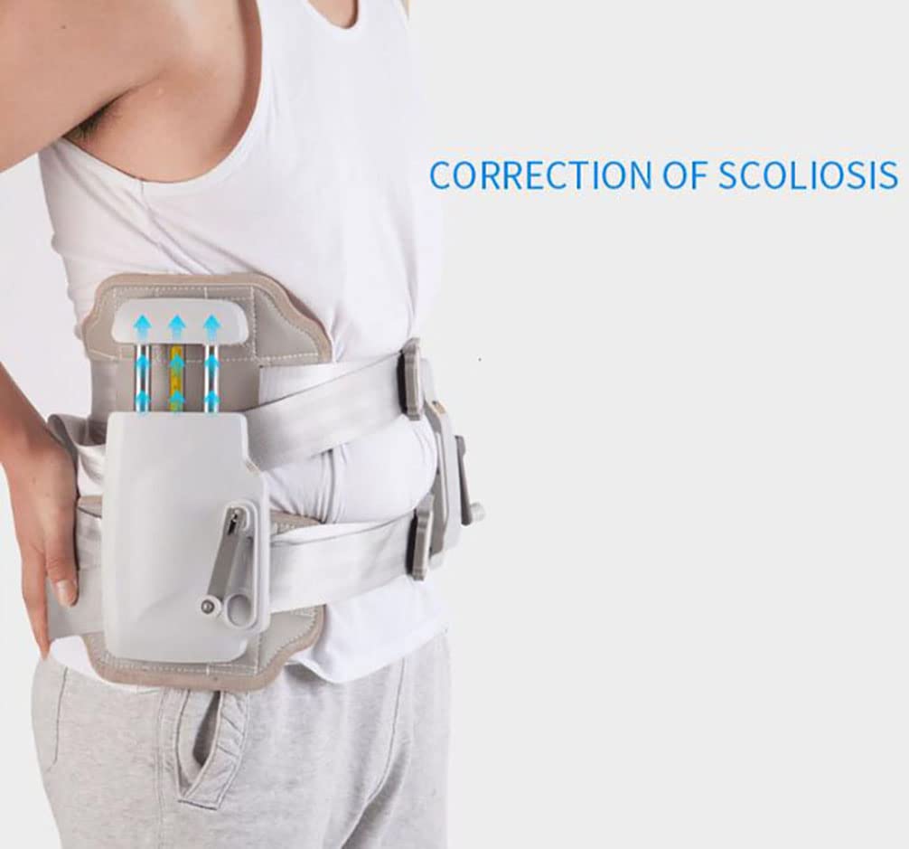 Faja Lumbar, Faja Lumbar, Dispositivo de descompresión Lumbar Ajustable médicamente, cinturón de Espacio Entre la Cintura, Plato excepcional, Faja correctora de Postura para escoliosis