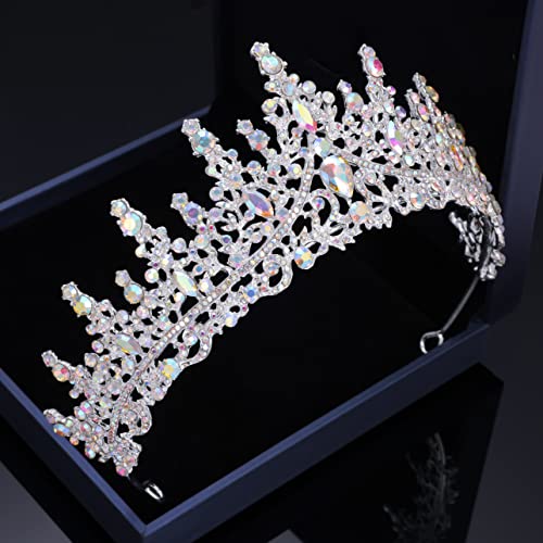 Kamirola Silver Metal Tiaras and Crowns for Women,Tiaras Earrings Necklace by Kamirola - Used condition - Image 7