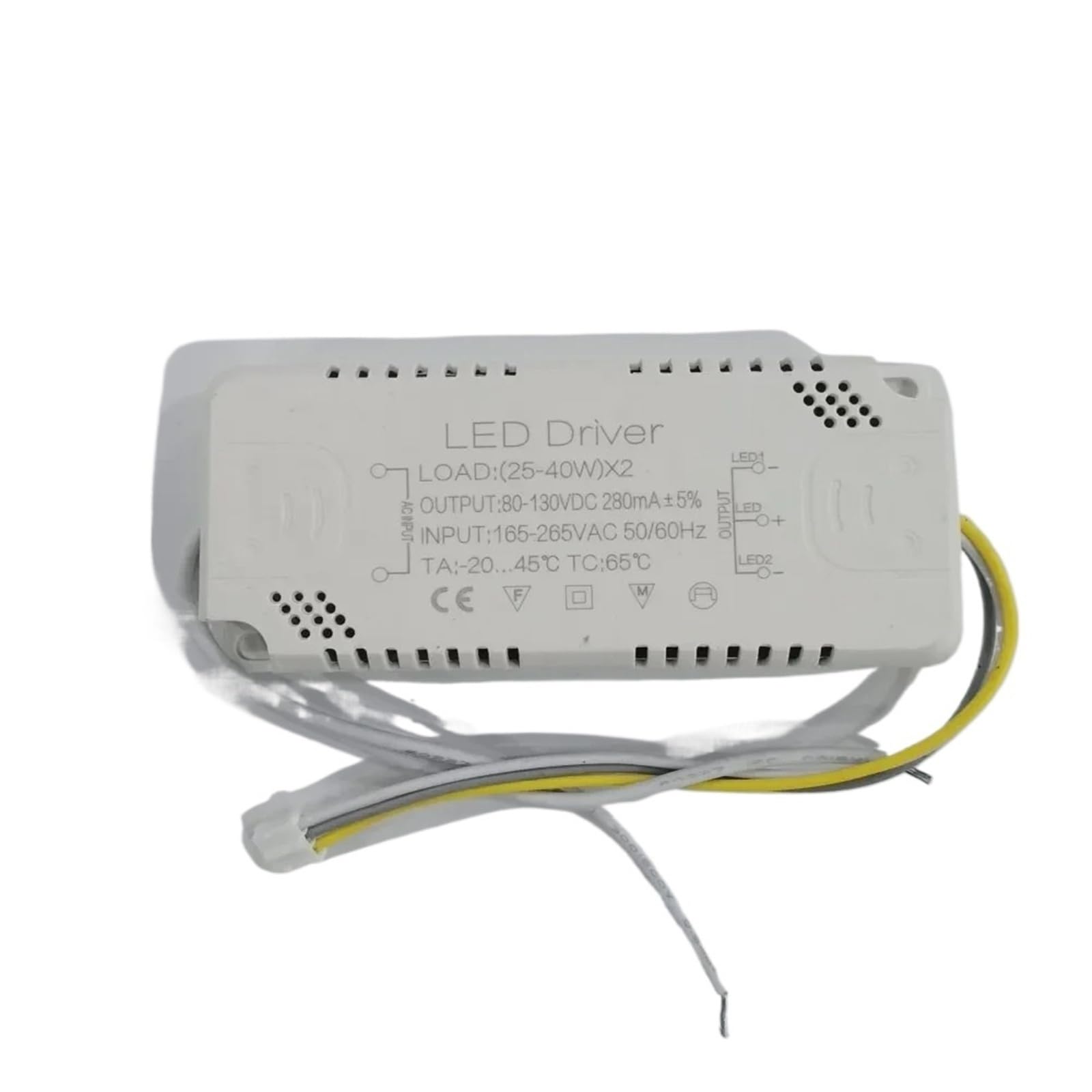Transformateur LED 25-40W x2 pour un éclairage de salon stable