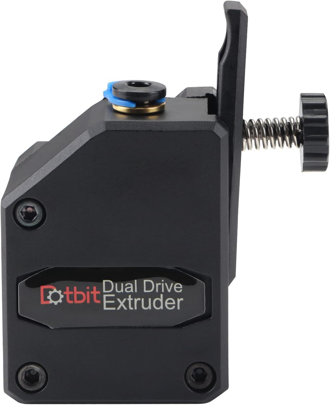 BCZAMD Ender 3 Extruder Dual Drive Upgrade 3D Printer Accessories Plastic Extruder 1.75mm for CR10 Ender 3 Series Artilley Sidewinde X1 Tev Tornad Wanhao D9 V2 Ant E10 Black