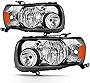 ACANII - For 2005-2007 Ford Escape Headlights Headlamps Assembly Replacement Pair Set Left+Right