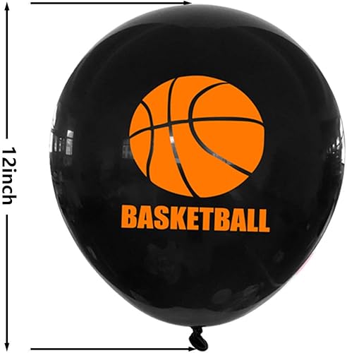 Miniatura 3 de 24 globos de baloncesto para fiestas motivacionales  juego de deportespartido de baloncestoaccesorios para fotografíassuministros de fiesta de