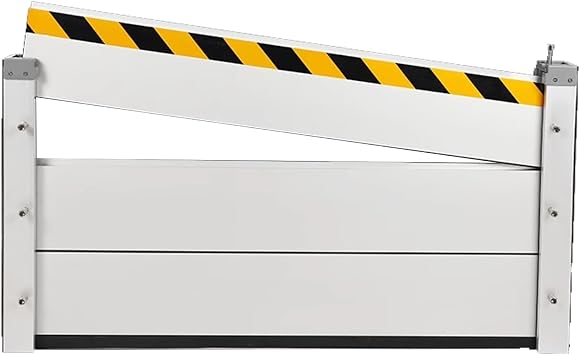 Flood Barriers for Home Reusable, Aluminum Alloy Water Retaining Plate, Weather Water Barrier Shield, Quick Dam Flood BarrierL 4ft/122cm