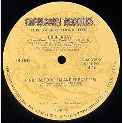 find 'em, fool 'em & forget 'em 45 rpm single